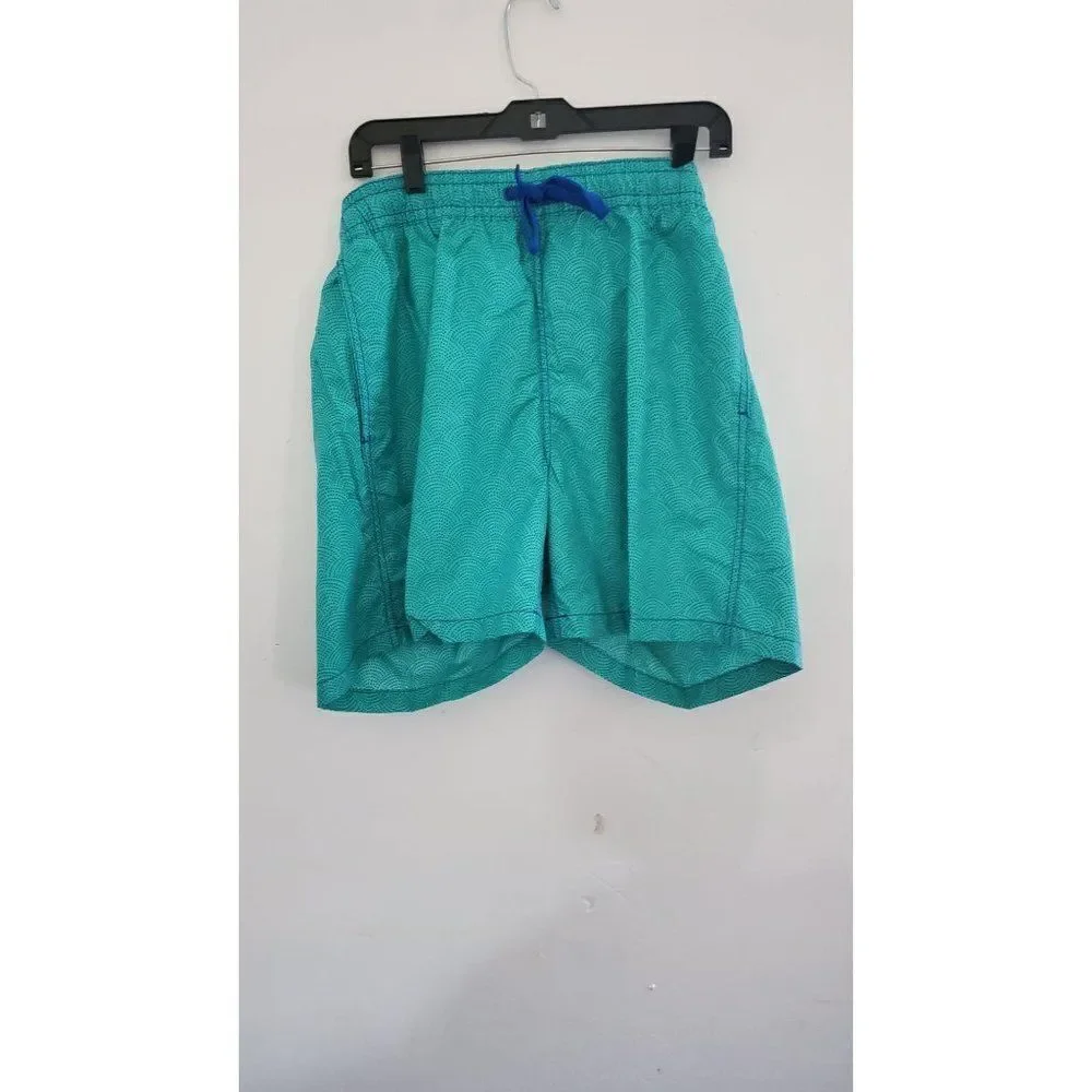 Kanu Surf Board Shorts  L Green Blue